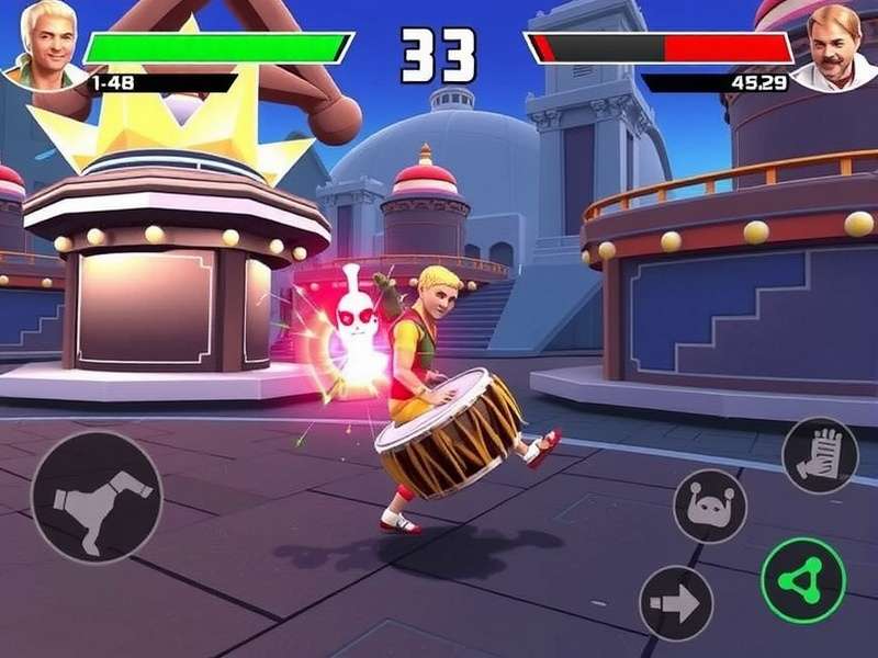 Supreme Striker Dhol Drummer Gameplay Screenshot